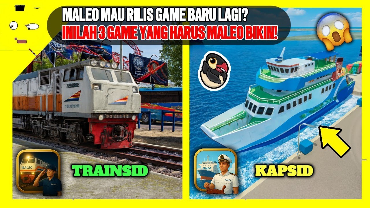 😮MALEO MAU RILIS GAME BARU LAGI? |🔎INILAH 3 GAME YANG HARUS MALEO BIKIN‼️🚌