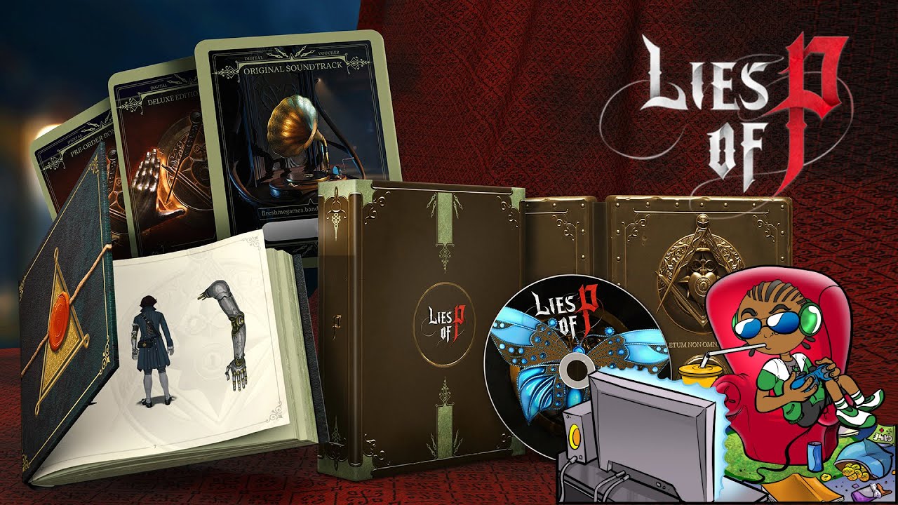 Lies of P G-Star2022 トランプカード 大判ポスカード 全種類 Lies of P Deluxe Edition vs. Standard Edition - What edition of