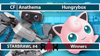 CF | Anathema (ROB) vs Hungrybox (Jigglypuff) - STARBRAWL #4 Smash Ultimate - WR3
