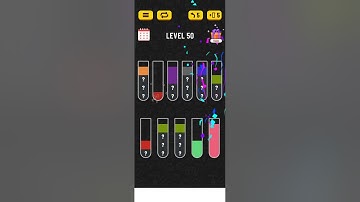 Water Sort - Color Puzzle Game level 50