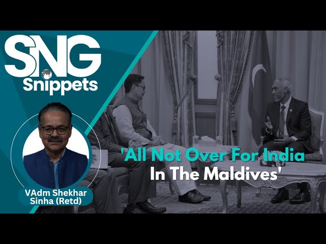 'All Not Over For India In The Maldives'