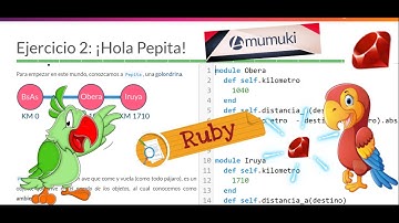 Mumuki Ruby 1-2. Pepita  Clases y Objetos ¿Cómo se crean e instancian? Métodos y estado