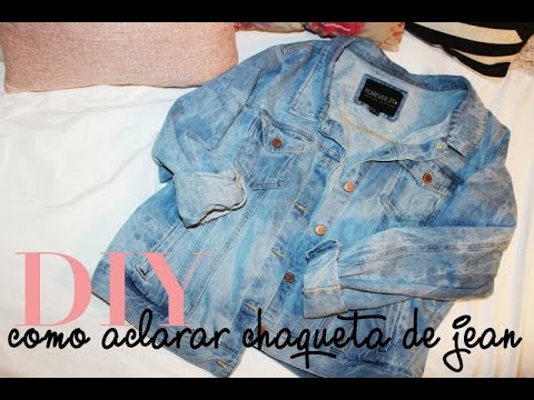 DIY | Como decolorar de jean estilo vintage | CATA BALZANO YouTube