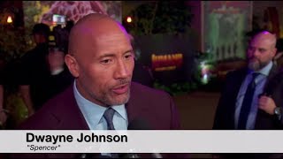 Jumanji Welcome To The Jungle Premiere - Dwayne Johnson, Kevin Hart, Jack Black And Karen Gillan