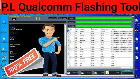 How to use P.L Qualcomm Flashing Tool / QFIL to flash Qualcomm (QLM) firmware