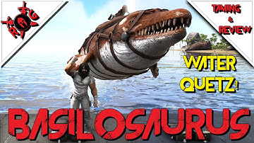 ARK: BASILOSAURUS TAMING & REVIEW! Patch 254
