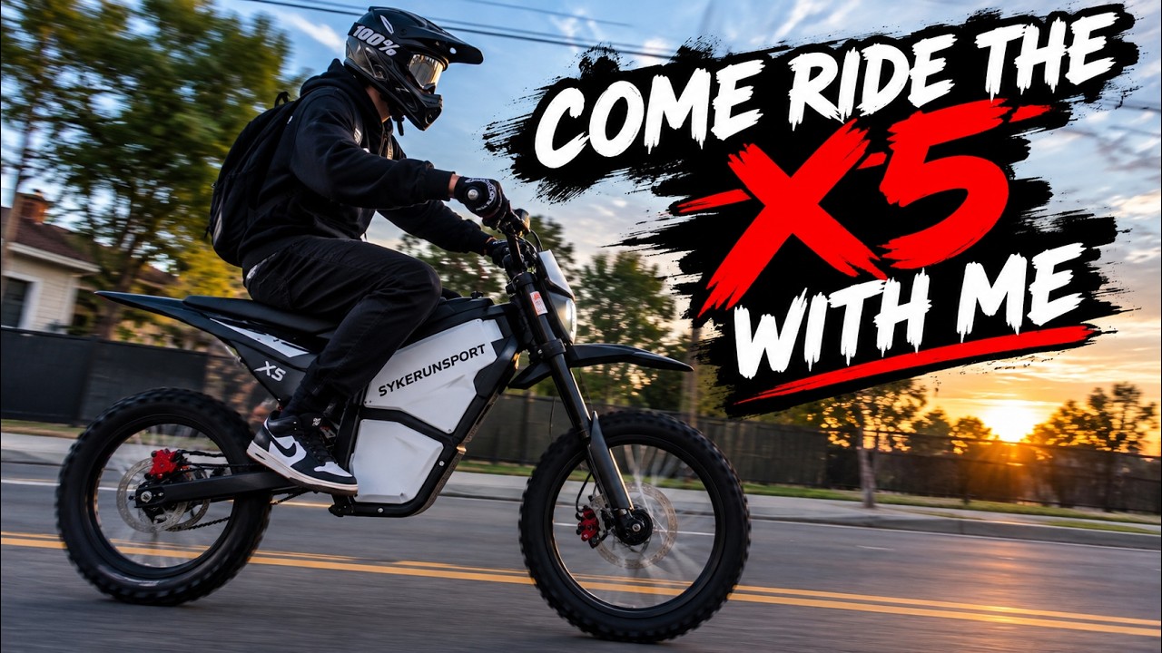 Come Ride My Sykeruns X5 With Me!