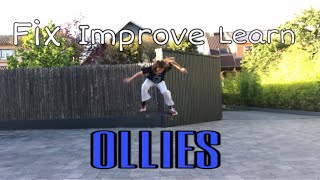 HOW TO IMPROVE YOUR OLLIES (complete ollie tutorial) by Agathe Moreau 71,280 views 3 years ago 3 minutes, 46 seconds