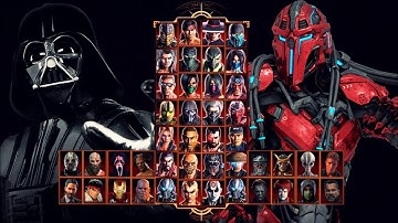 Mortal Kombat 9 - Darth Vader And Sektor - Expert Tag Ladder - Gameplay @(1080p) ⁶⁰ FPS