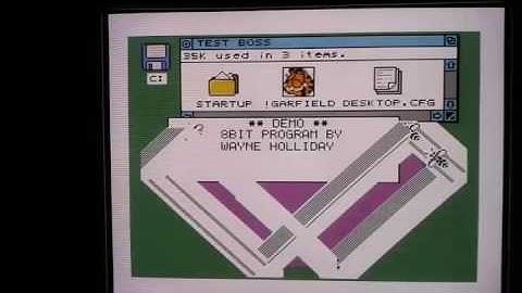 8bit computer video chip test VGA and SRAM