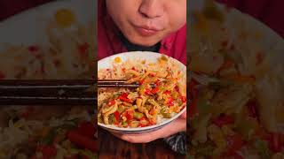 南瓜也会用计谋了 #mukbang #food
