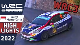 WRC3 Rally Highlights : WRC Rallye Monte-Carlo 2022