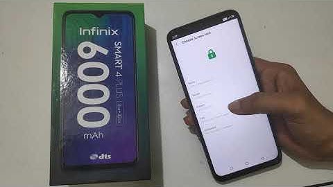 How to set screen lock 🔐 in infinix smart 4 plus, screenlock set kaise kare