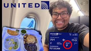 UNITED FIRST CLASS Review! 737 MAX 9 Houston to Phoenix