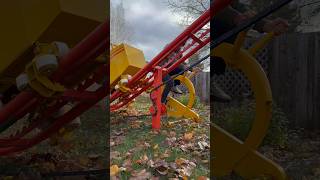 How the bicycle powered roller coaster works 🧐