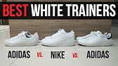 BEST WHITE TRAINERS/SNEAKERS 2018 (Adidas Stan Smith vs. Nike Air Force 1  vs. Adidas Superstar) - YouTube