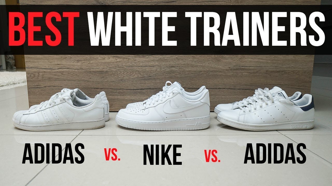 BEST WHITE TRAINERS/SNEAKERS 2018 