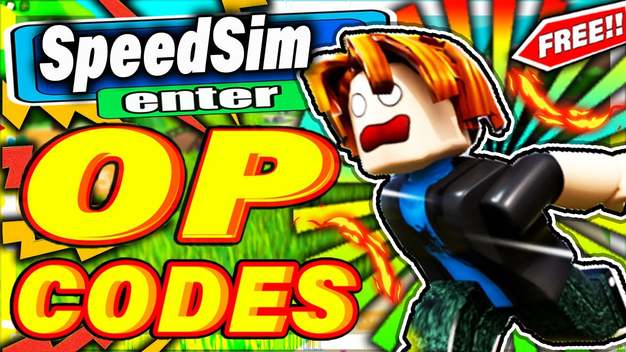 ALL NEW *SECRET OP* CODES in SPEED RUN SIMULATOR! ⚡RELEASE CODES⚡ (ROBLOX  CODES) 