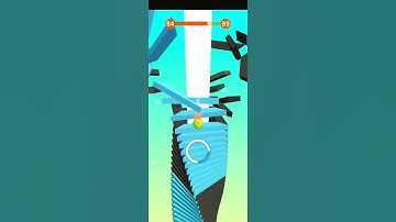Stack Ball #Game Level 84 Gameplay #short video / More Gaming