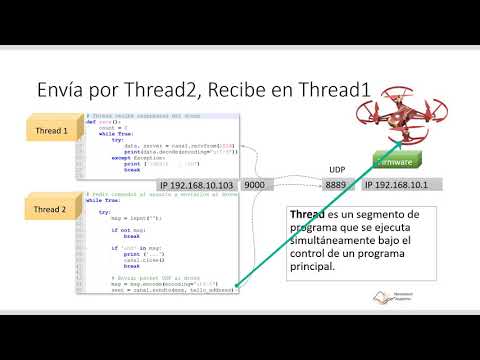 CS060 08.4 de 6 Programación y Algoritmos – Programando Drone Tello en Python