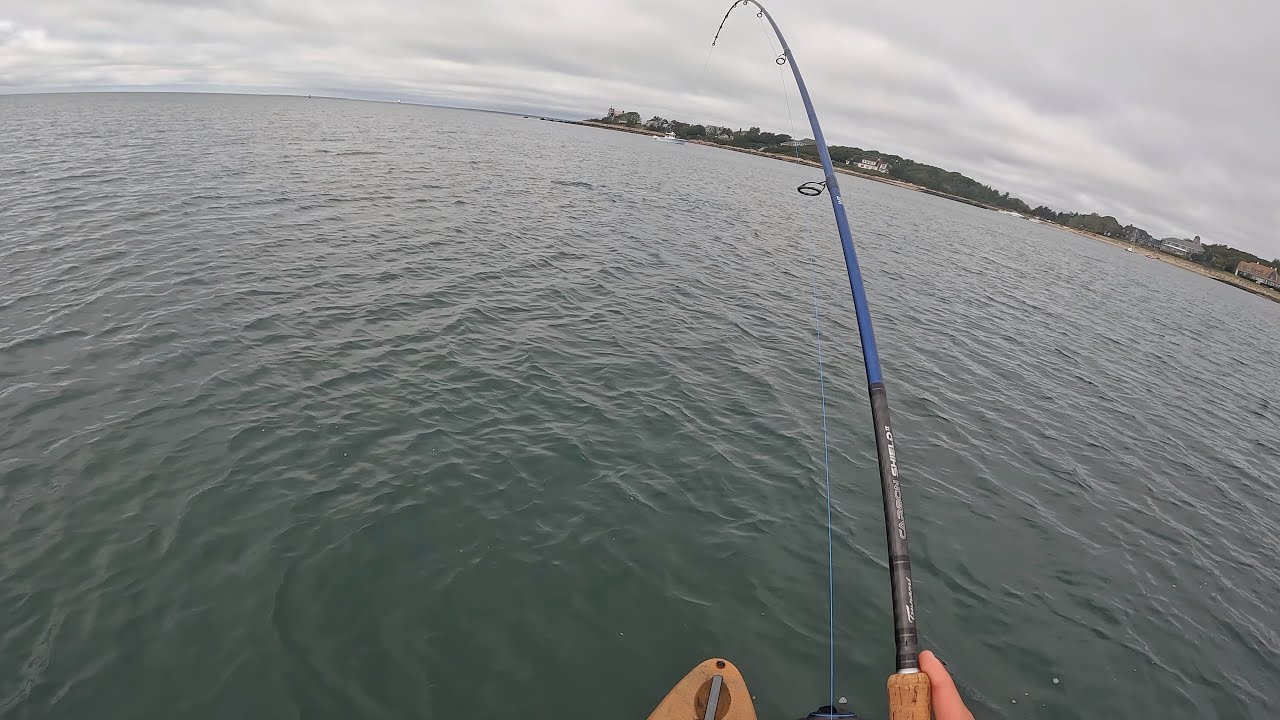 Kayak Fishing for Buzzards Bay Tautog and Blitzing Fall Run Striped Bass 