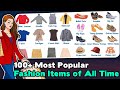Women's Clothing Vocabulary Quiz