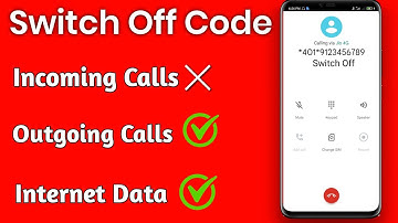 Switch Off Code Kaise Lagaye | Switch Off Code for Jio Sim | @Babbu dada