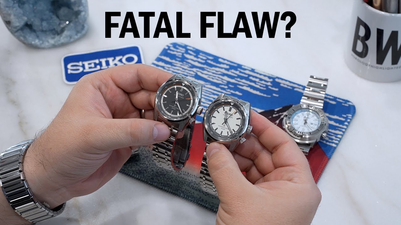 Новые автоматические часы Seiko Speedtimer — обращает ли Seiko на них внимание?