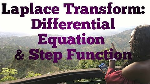 Laplace Transform (Differential Equation and Unit Step Function)