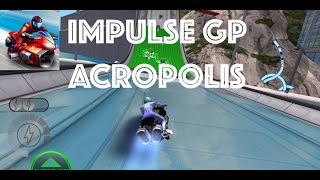 Impulse GP - Super Bike Racing - Acropolis - Game Review - Gameplay - IOS Android! screenshot 3