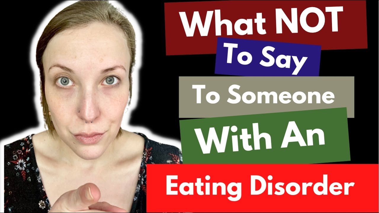  Things You Should NEVER Say To Someone Struggling With An Eating Disorder #shorts #mentalhealth