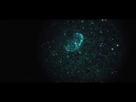 beautiful crescent nebula with night vision!!