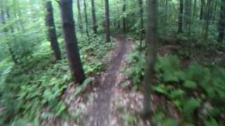 Highland Forest NY mountain bike vid