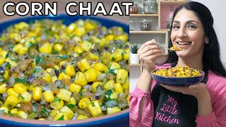Quick & Easy Corn Chaat Recipe | Corn Masala Recipe