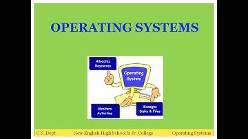 Std XII - Computer Science - Paper I - Chapter 1 - Operating System - Session 8