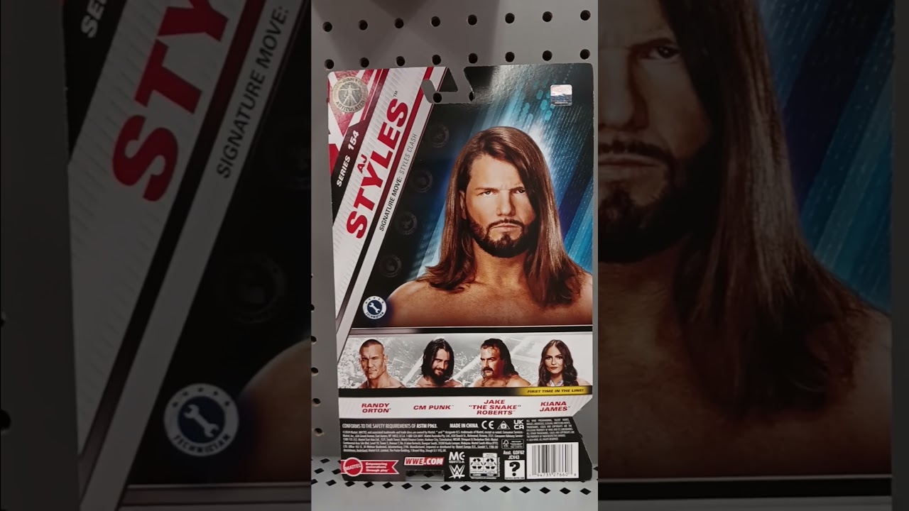 AJ Styles WWE Main Event Series 154 