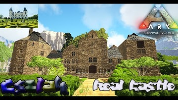 ARK: Survival Evolved - Andrássy-castle - Valguero (speed build) [cszlak]