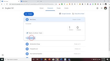 How to Grade in Google Classroom with Rubrics