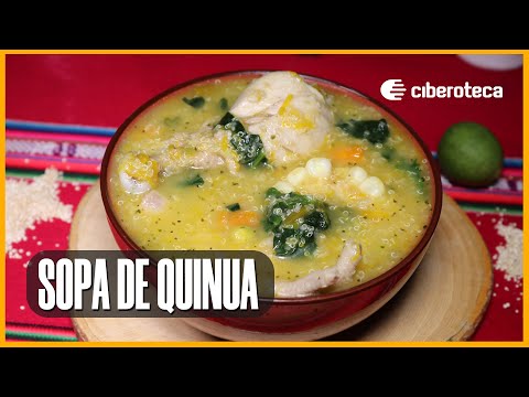 Receta Sopa De Quinoa Con Pollo