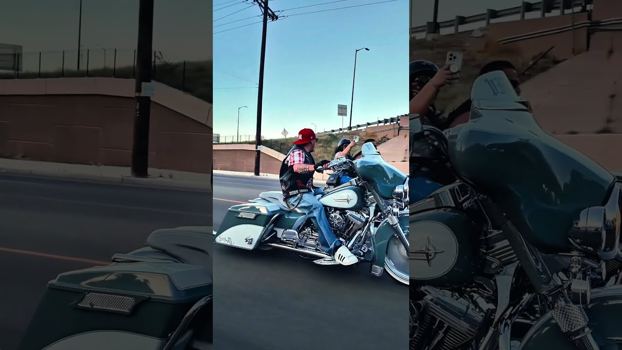Living La Vicla Vida In Pueblo Colorado Chicano Cholo HarleyDavidson Laviclavida