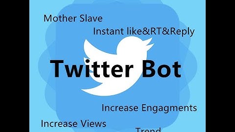 Instant Like, Retweet, Comment on New Tweets from Specific Users Mother Slave Promote #twitterbot
