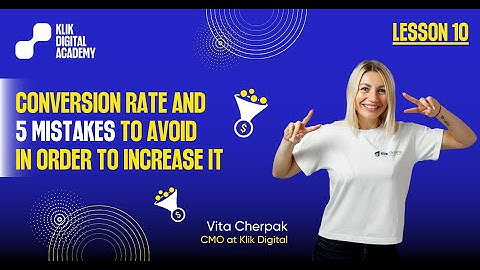 Conversion Rate and 5 Mistakes to Avoid in Order to Increase It