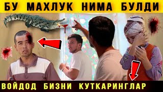 😱 Войдод Бизни Бу Махлукдан Куткаринглар. Ёш Келинчак ва Эрини бу Махлук