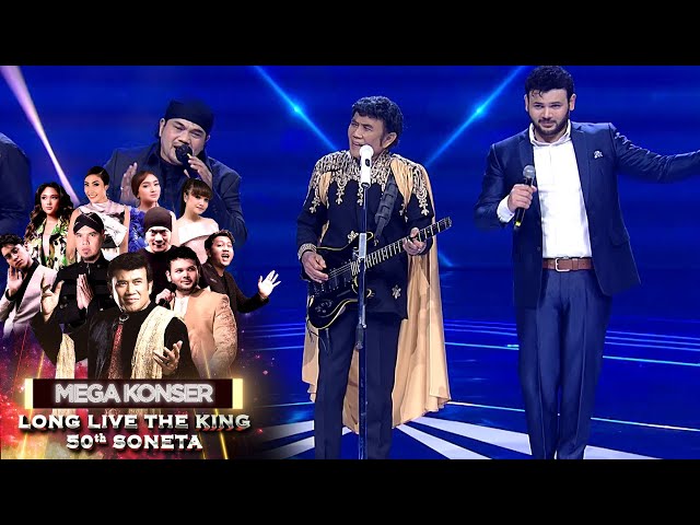 Rhoma Irama - Soneta x Ridho Rhoma x Vicky IramaSahabat|MEGA KONSER LONG LIVE THE KING 50TH SONETA class=