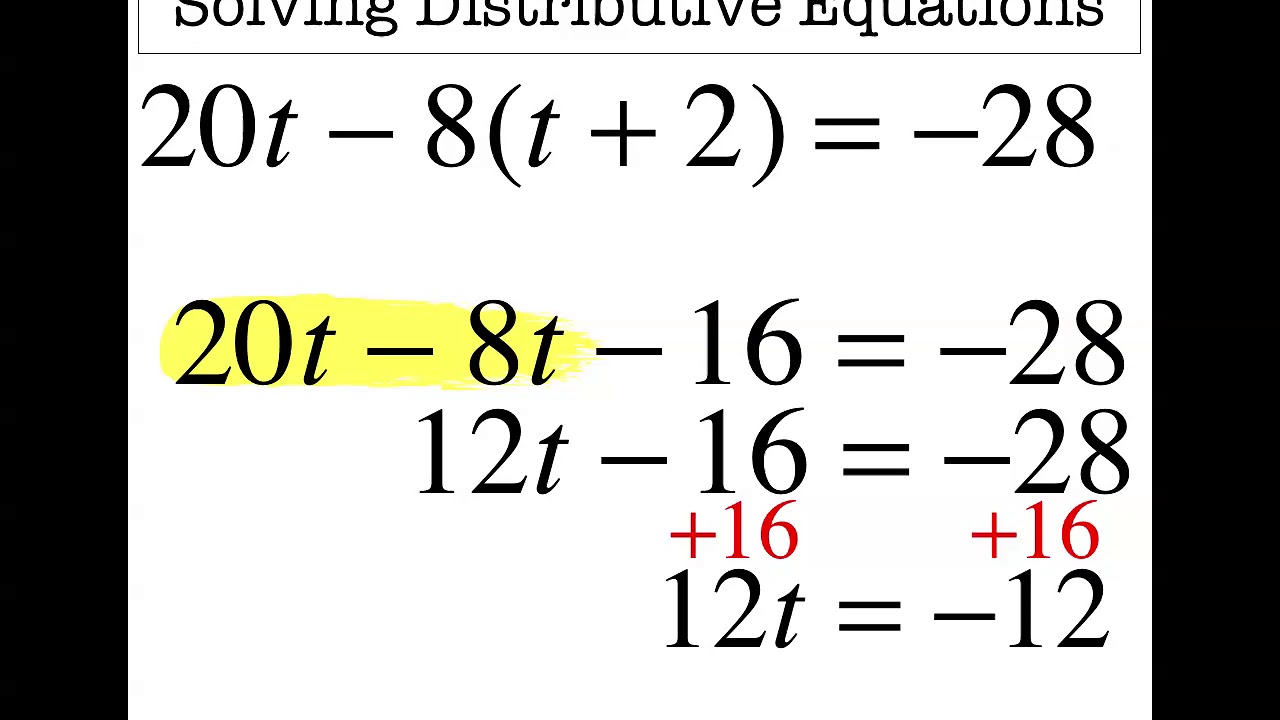 Multiple Step Equation With Three Independent Variables Worksheet