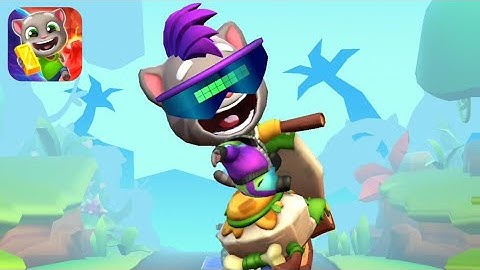 Talking Tom Time Rush/Mobile Gameplay-Tom Rides a Scooter-Part 3/Rabbis