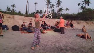 Armbol Beach Goa India.. Russian Beach Show