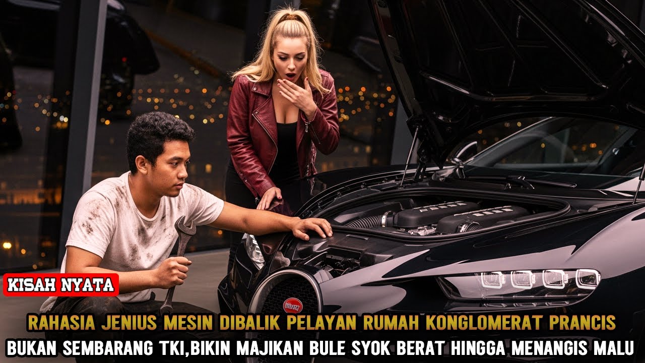 DIHINA BABU REMEH❗TAK DISANGKA AKSI TKI PERBAIKI MESIN BUGATTI 200 MILYAR, MAJIKAN LANGSUNG SUNGKEM