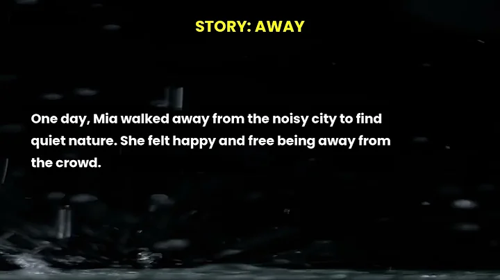 Let's learn the word away | Improve your vocabulary #english #vocabulary #learnenglish