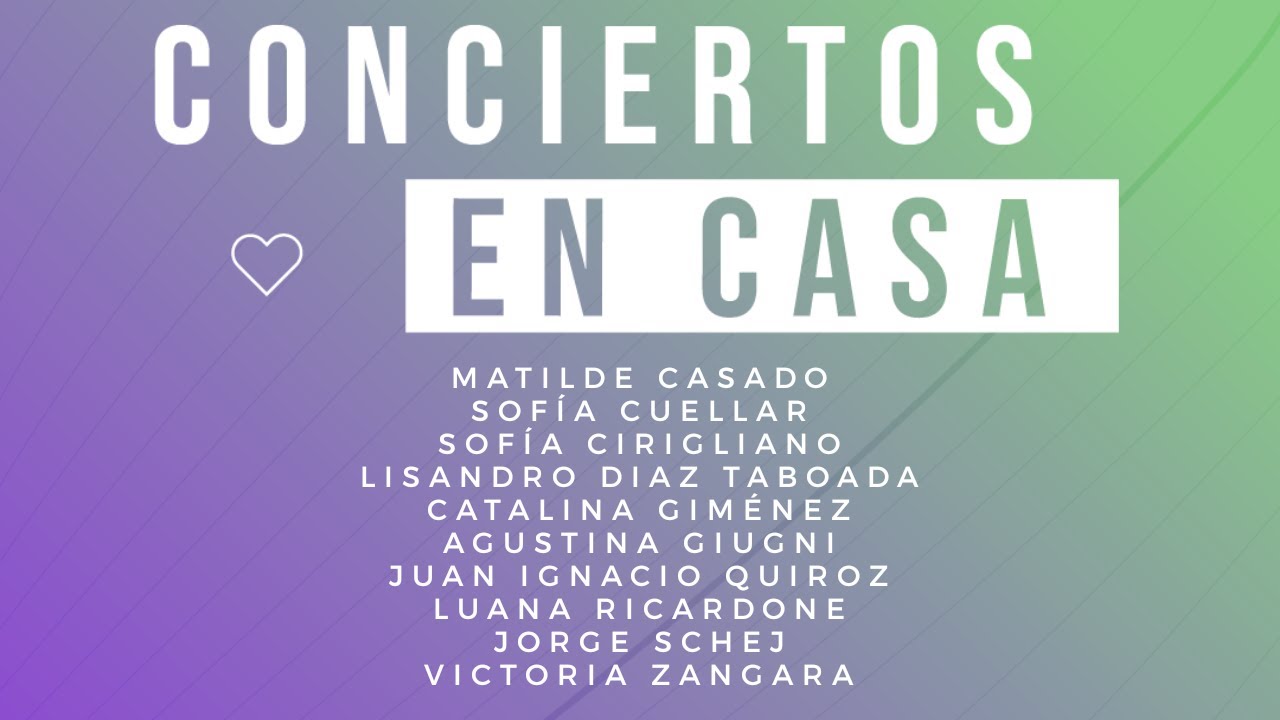 CONCIERTOS EN CASA #11